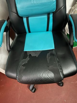 Silla Gaming Negra marca Nacon.