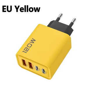 Caricatore QUICK 4porte 120W iPhone Samsung Xiaomi