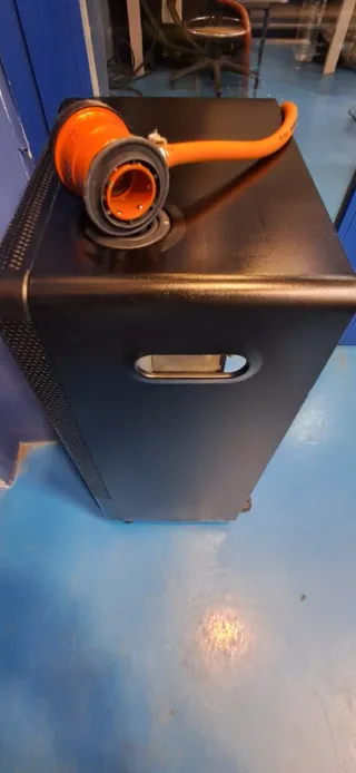 Estufa de gas Orbegozo negra