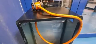 Estufa de gas Orbegozo negra