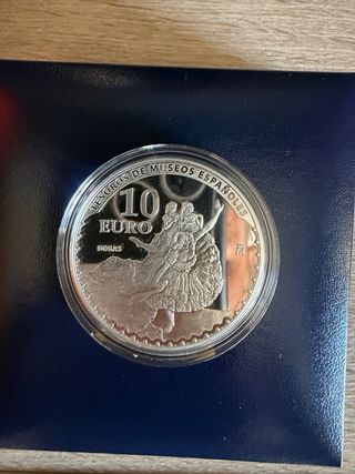 Moneda Plata 10€ Juan Gris & Degas 2017 España