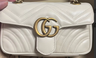 Borsa Gucci Marmont Pelle con Catena