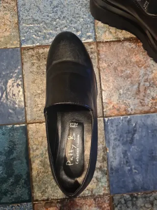 Scarpe Patty B con zeppa nere Tg. 37