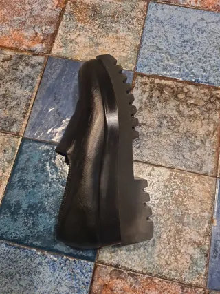 Scarpe Patty B con zeppa nere Tg. 37