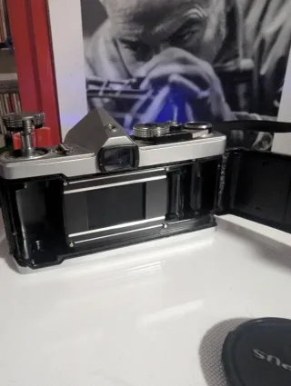 Set Olympus OM-1 e OM-10  Fotocamere