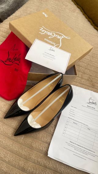Zapatos Louboutin Talla 36 Negros