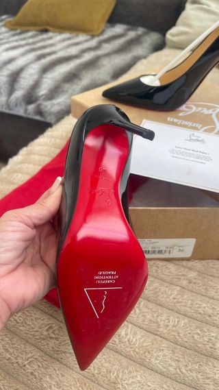 Zapatos Louboutin Talla 36 Negros