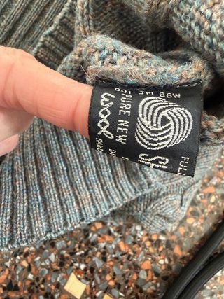 Maglione McKenzie Lana Vergine Grigio L