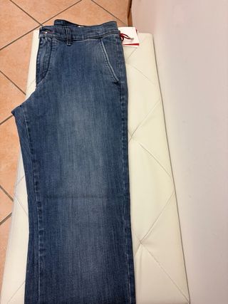 Jeans Falko Rosso Uomo Taglia 48 Blu