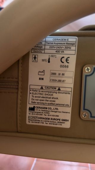 Camilla multifuncional Ceragem Master CGM-E