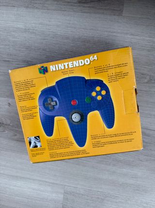 Controller Nintendo 64 Blu con Scatola Originale