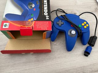 Controller Nintendo 64 Blu con Scatola Originale