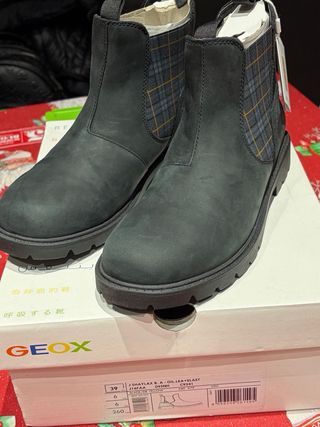 Stivaletti Geox 39 unisex nero/giallo