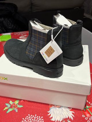 Stivaletti Geox 39 unisex nero/giallo