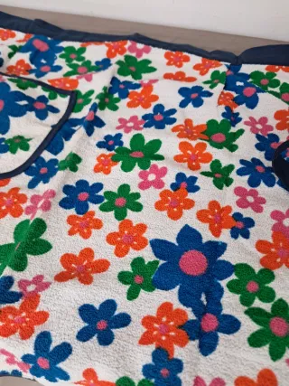 Grembiule cucina spugna vintage fiori