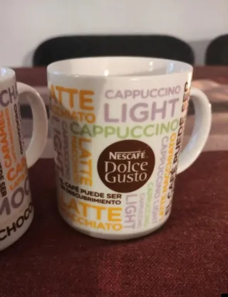Tazas Nescafé Espresso y Mocha
