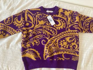 Jersey Muestrarios Morado/Amarillo Talla S-M