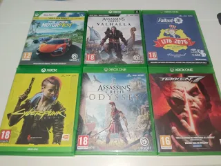 Xbox One X 1TB 4k + juegos+mandos