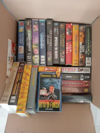 Lotto 20 VHS Originali Film Vari
