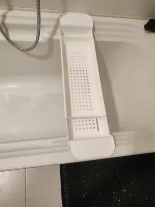 Mensola allungabile per vasca.