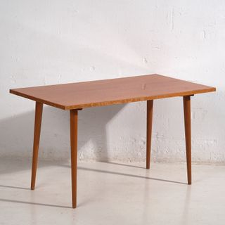 Mesa vintage madera maciza c.1960