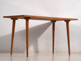 Mesa vintage madera maciza c.1960