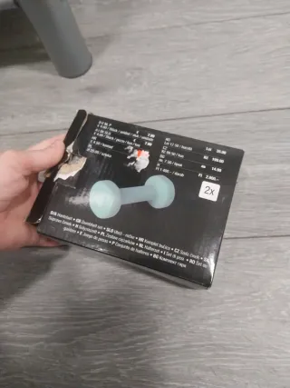 Set 2 Mancuernas 1kg