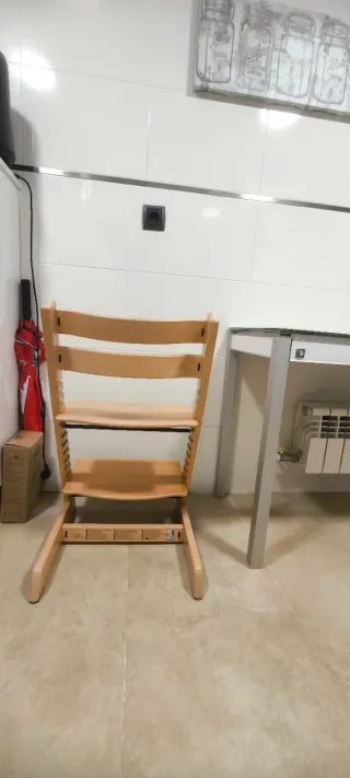Silla Stokke Tripp Trapp en madera natural niños