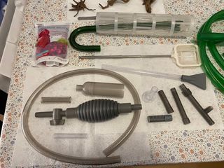 Acuario 17L Panorámico + Accesorios