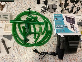 Acuario 17L Panorámico + Accesorios
