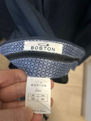 Chaqueta traje Boston azul talla ver fotos.