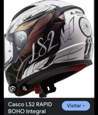 Casco integral moto LS2 carretera