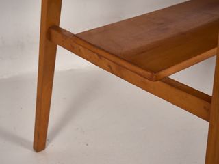 Mesa centro madera maciza vintage 1960