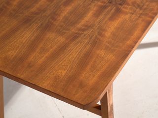 Mesa centro madera maciza vintage 1960