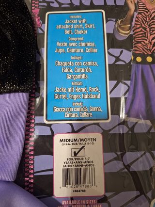 Monster High nuovo 5-7 anni