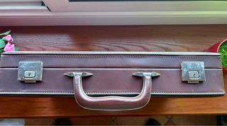 Maletín Ejecutivo Vintage Piel Sintética. Nuevo