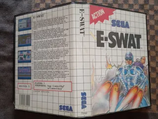 Videojuego E-SWAT SEGA