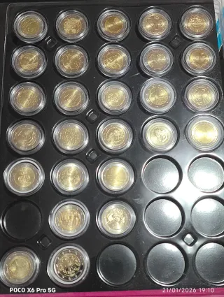 Colección monedas 2€ conmemorativas