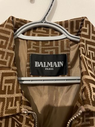 Giacca Balmain unisex monogram marrone