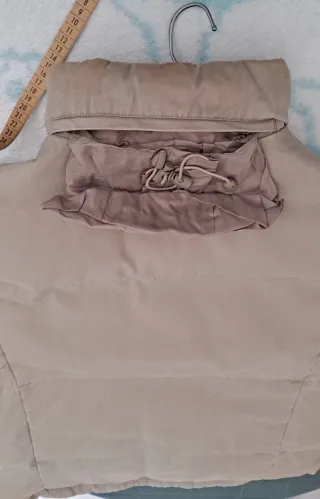 Chaleco pana grueso marrón XL