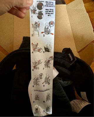 Mochila Porta Bebés BabyBjörn ONE Negra