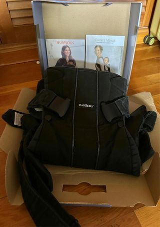 Mochila Porta Bebés BabyBjörn ONE Negra