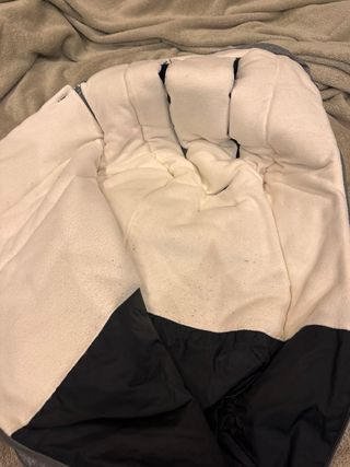 Saco Silla Bugaboo Invierno Gris Melange.