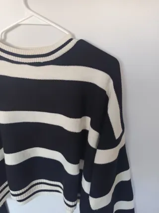 Jersey rayas blanco y negro