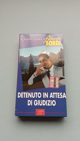 Detenuto in Attesa di Giudizio Alberto Sordi Vhs