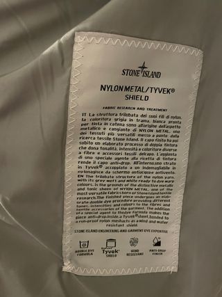 Giacca Stone Island Grigio/Verde