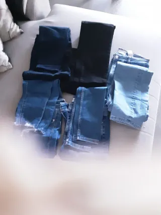Pantalones vaqueros chica talla 36
