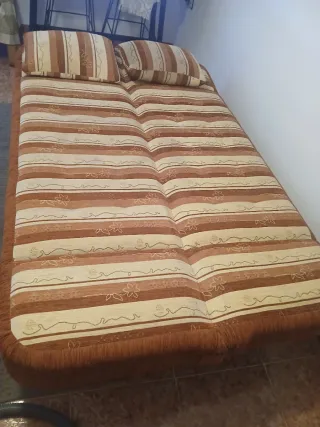 Sofá Cama Libro con Almacenamiento