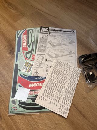 Carrocería RC 1/10 Subaru Impreza WRX