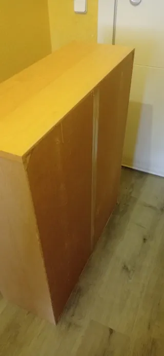 Vitrina salón roble